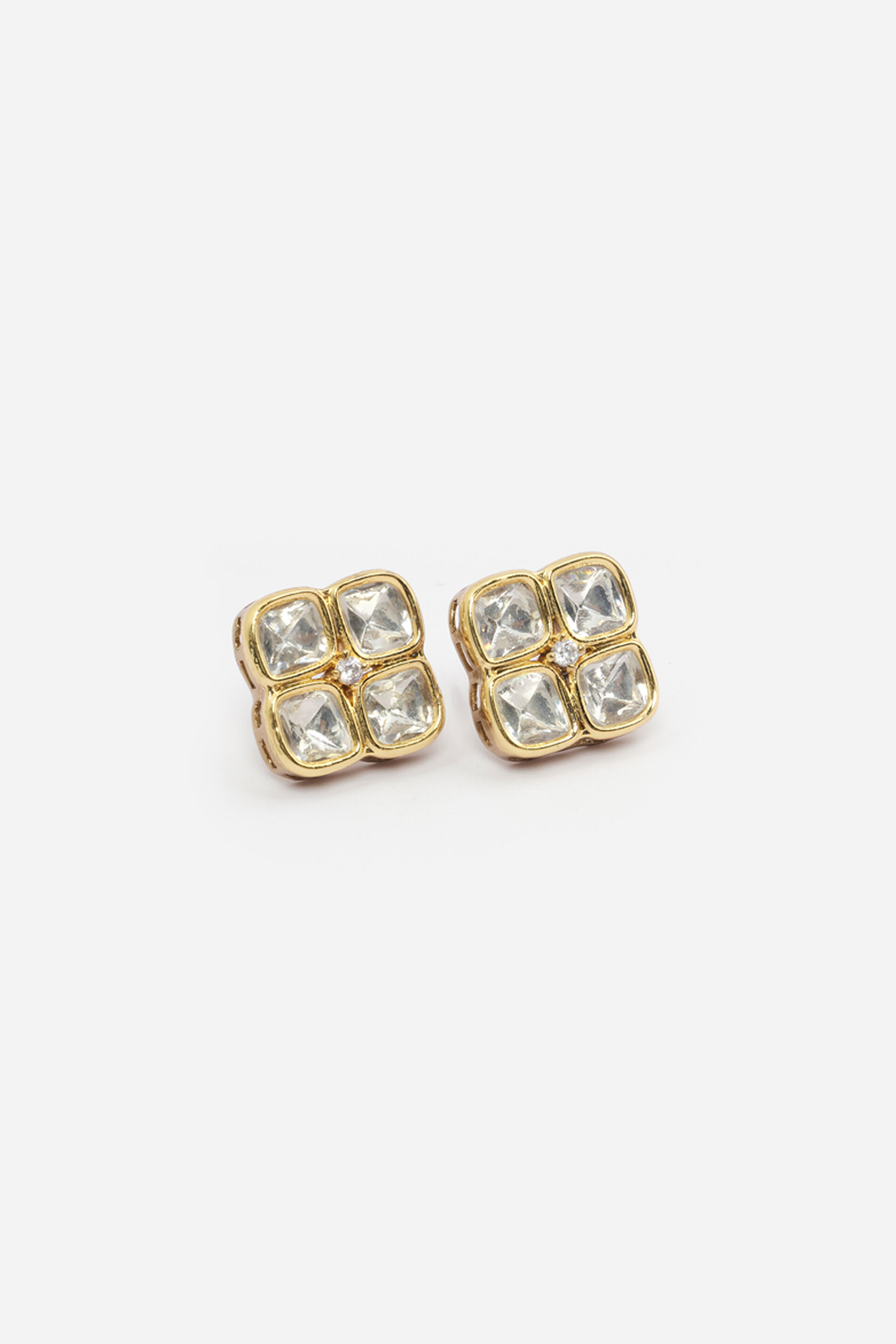 Chunky Crystal Studs, , image 2